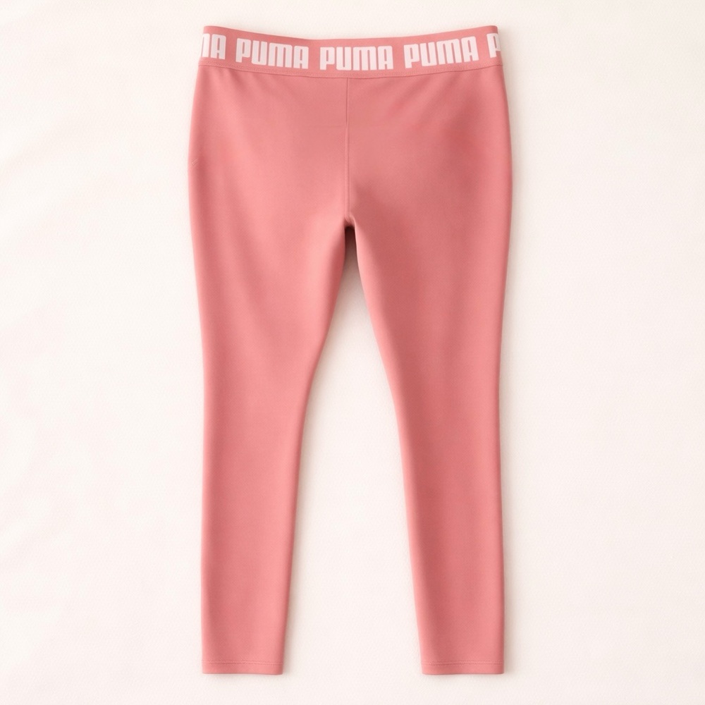 PUMA Train Strong High Waisted Leggings Pink DryCell Athletic Workout Pants Sz L - Picture 7 of 14